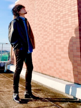 deneiさん（メンズ・172cm）の冬コーディネート