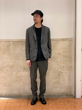 ふくさん（メンズ・178cm）の春コーディネート