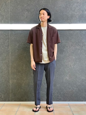 ふくさん（メンズ・178cm）の夏コーディネート