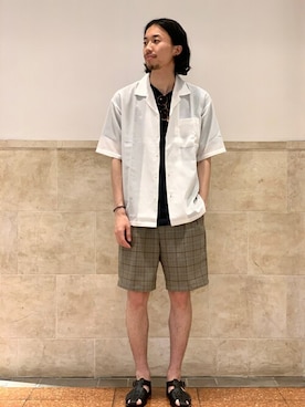「417 EDIFICE（フォーワンセブンエディフィス）のアイテム（財布/小物）」を使った、ふくさん（メンズ・178cm）の夏コーディネート