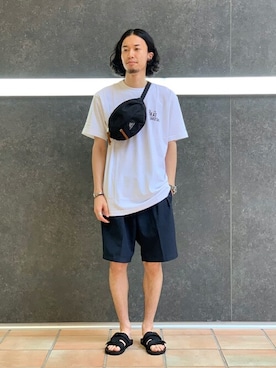 ふくさん（メンズ・178cm）の夏コーディネート