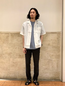 ふくさん（メンズ・178cm）の夏コーディネート