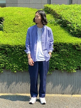 「ワークパンツ」｜ふくさん（メンズ・178cm）の秋コーディネート