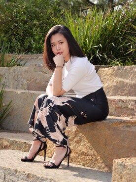 Elaine Zhongさんのコーディネート