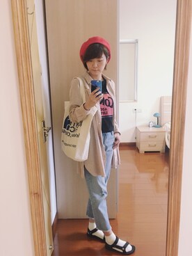 シャンシャンさんのコーディネート