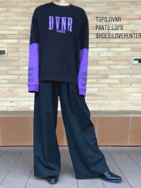 「DIVINER（ディヴァイナー）のアイテム」を使った、MASAさん（メンズ・170cm）の春コーディネート