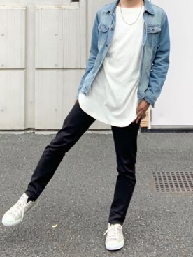 「JILL BLAZE（ジルブレイズ）のアイテム」を使った、MASAさん（メンズ・170cm）の春コーディネート