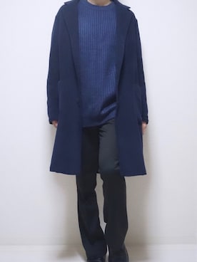 「G.O.C（ジーオーシー）のアイテム（テーラードジャケット）」を使った、MASAさん（メンズ・170cm）の冬コーディネート