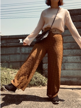 「chico_（チコ）のアイテム」を使った、mikiさん（レディース・157cm）の春コーディネート