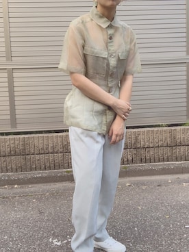 mikiさん（レディース・157cm）の夏コーディネート