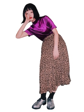 「青文字系」｜MIDORIさん（レディース・152cm）の冬コーディネート