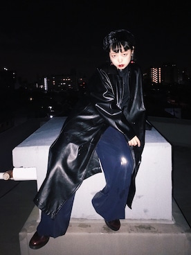 「アイテム（ピアス（両耳用））」を使った、MIDORIさん（レディース・152cm・20代）の冬コーディネート