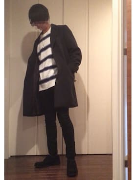 シンラさん（メンズ・177cm）の冬コーディネート