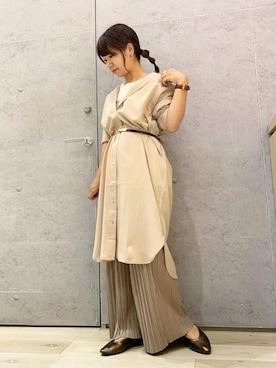 ぴんさん（レディース・153cm）の秋コーディネート