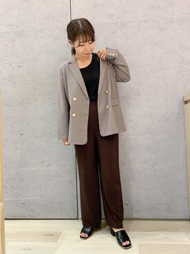 ぴんさん(レディース・153cm)の秋コーディネート