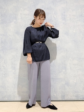 ぴんさん（レディース・153cm）の秋コーディネート