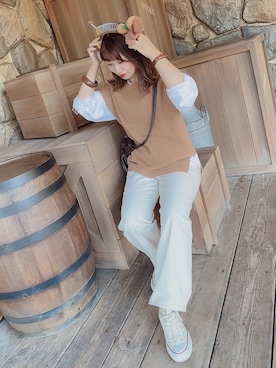 ぴんさん(レディース・153cm)の秋コーディネート