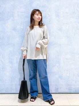 ぴんさん（レディース・153cm）の春コーディネート