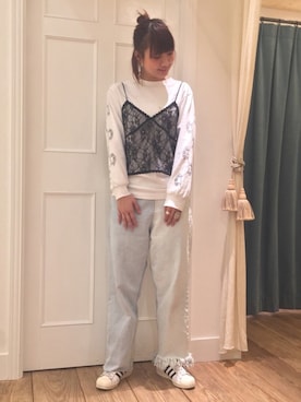 「アイテム（その他トップス）」を使った、ミヤビさん（レディース・164cm）の冬コーディネート