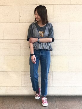 ミヤビさん（レディース・165cm）の夏コーディネート