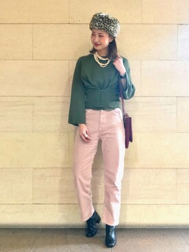 ミヤビさん（レディース・165cm）の冬コーディネート