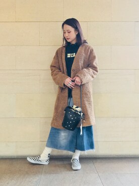 ミヤビさん（レディース・165cm）の冬コーディネート