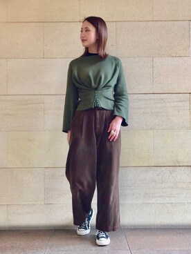 ミヤビさん（レディース・165cm）の冬コーディネート