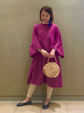 「アイテム（ピアス（両耳用））」を使った、ミヤビさん（レディース・165cm・20代）の春コーディネート