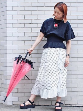 ミヤビさん（レディース・165cm）の夏コーディネート