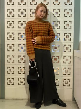 「beautiful people」｜ミヤビさん（レディース・165cm）の秋コーディネート