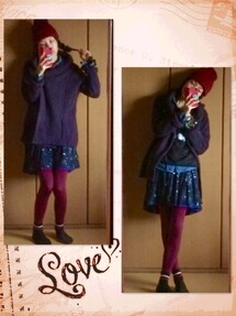 不明 | ニット素材⤴︎(ピーコート)