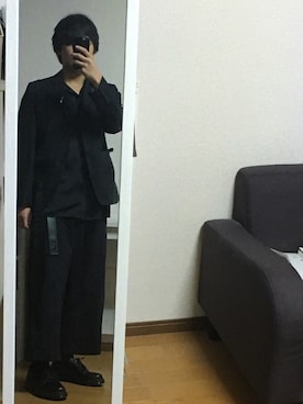 「Y-3（ワイスリー）のアイテム（その他）」を使った、syupearonさん（メンズ・168cm）の秋コーディネート