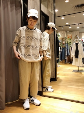 「半袖デビュー」｜しんめいさん（レディース・158cm）の春コーディネート
