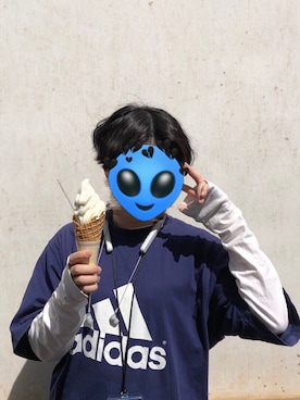 「古着女子」｜「アイテム（財布/小物）」を使った、MEIさん（レディース・153cm）の春コーディネート