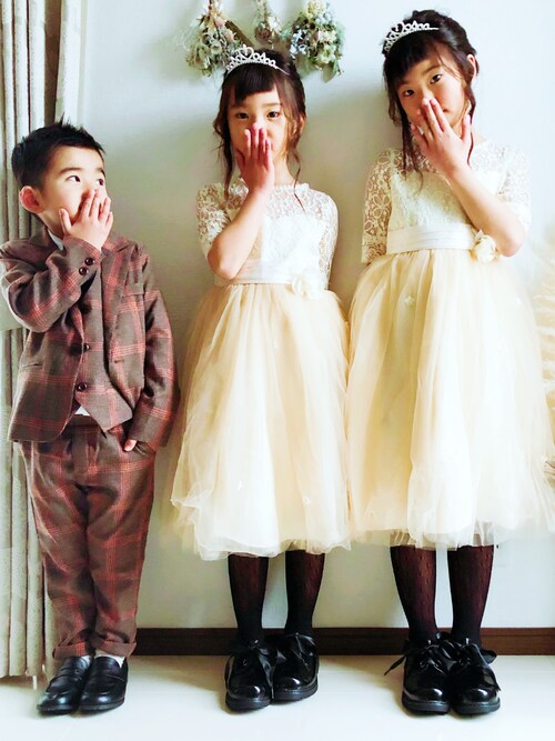 結婚式服装子供