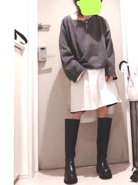 「ZATTAZ（ザッタ）のアイテム」を使った、たまさん（レディース・152cm）の冬コーディネート