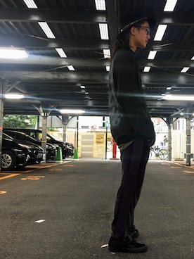 「soe（ソーイ）のアイテム（シャツ/ブラウス）」を使った、NAOさん（メンズ・177cm）の秋コーディネート