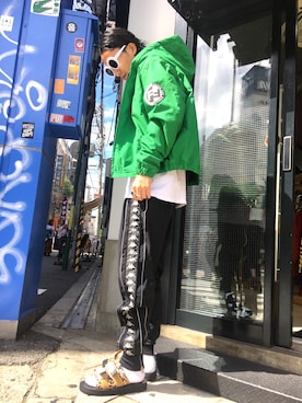 「suicoke（スイコック）のアイテム」を使った、NAOさん（メンズ・177cm）の秋コーディネート