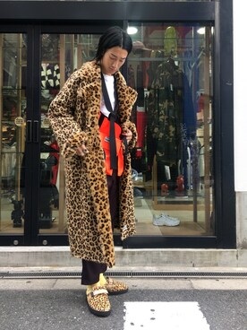 「R.M GANG（アールエムギャングレベルモダニストギャング）のアイテム」を使った、NAOさん（メンズ・177cm）の秋コーディネート