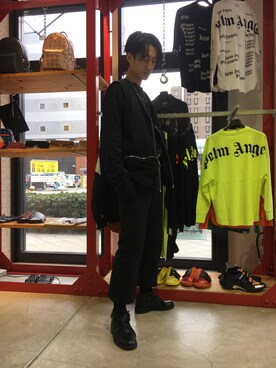 「WHITELAND（ホワイトランド）のWHITELAND/ホワイトランド/CARGO VEST（ベスト）」を使った、NAOさん（メンズ・177cm）の春コーディネート
