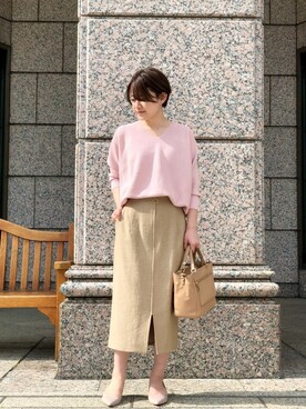 TOMOさん（レディース・152cm）の春コーディネート