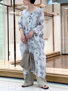 TOMOさん（レディース・152cm）の夏コーディネート