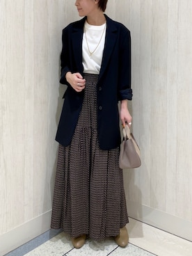 TOMOさん（レディース・152cm）の秋コーディネート