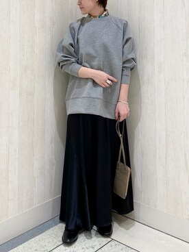 「RIVE DROITE（リヴドロワ）のアイテム（財布/小物）」を使った、TOMOさん（レディース・152cm）の秋コーディネート