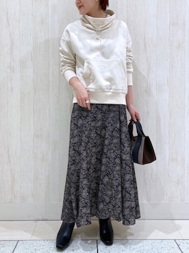 TOMOさん（レディース・152cm）の冬コーディネート