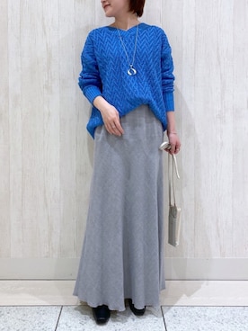 「RIVE DROITE（リヴドロワ）のアイテム（財布/小物）」を使った、TOMOさん（レディース・152cm）の冬コーディネート