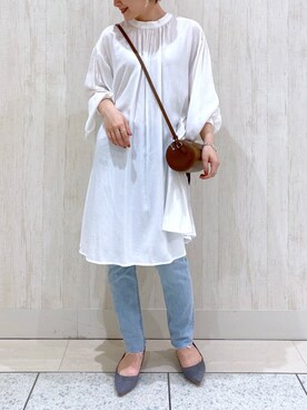 TOMOさん（レディース・152cm）の冬コーディネート