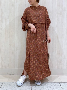 「RIVE DROITE（リヴドロワ）のアイテム（財布/小物）」を使った、TOMOさん（レディース・152cm）の冬コーディネート