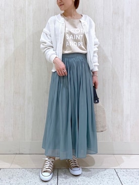 TOMOさん(レディース・152cm)の春コーディネート