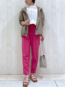 TOMOさん（レディース・152cm）の春コーディネート